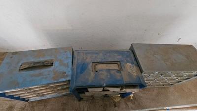 Hardware organizers complete with hardware