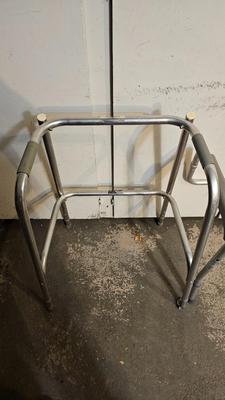 Mobility assist walker, adjustable cane, and toilet mount safety rail