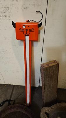 Cat beds, scratchers, and toys