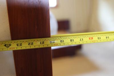 Rosewood Danish Mirror