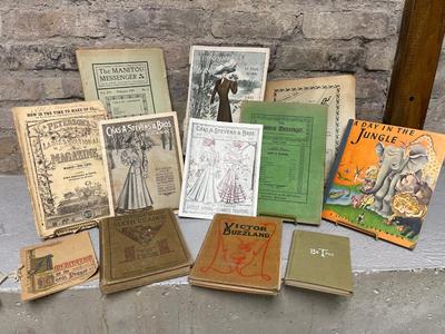 Vintage publications and books