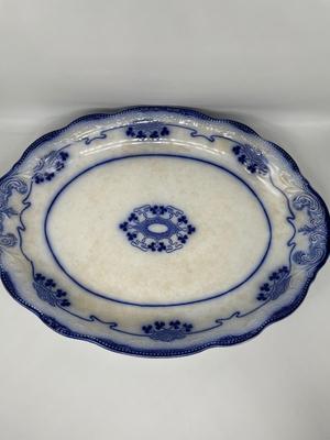 Grindley Flow Blue Platter