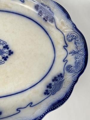 Grindley Flow Blue Platter