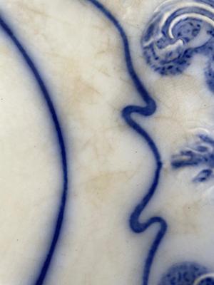 Grindley Flow Blue Platter