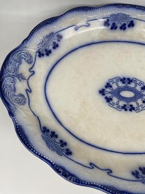 Grindley Flow Blue Platter