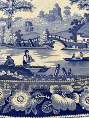 1830 Staffordshire Platter