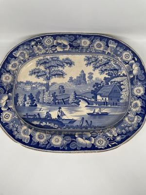 1830 Staffordshire Platter