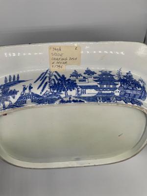 1795 Staffordshire Spode Covered Platter