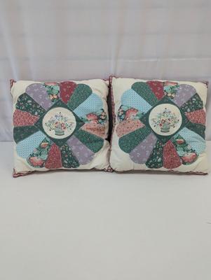 Vintage Hand Stitched Throw Pillows
