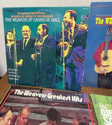 Vintage Vinyl Record Album Lot - The Weavers
