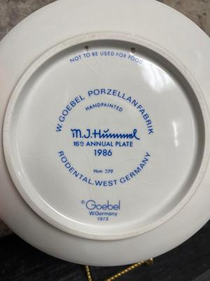 Hummel collector’s plates