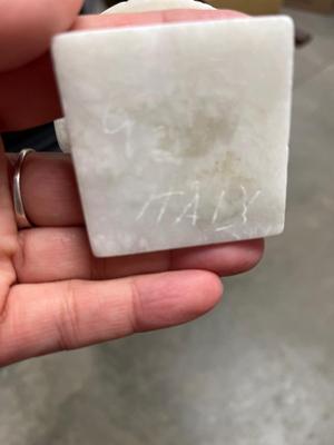 Vintage S&P sets and tiny alabaster birdbath