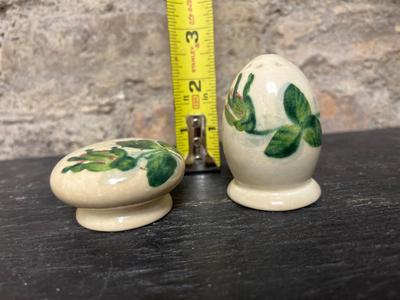 Vintage S&P sets and tiny alabaster birdbath