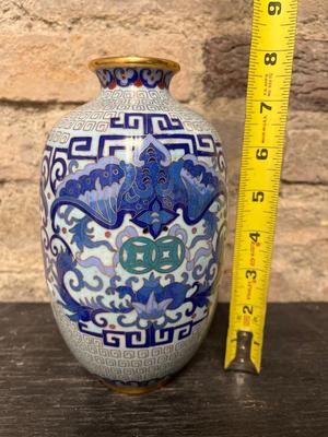 Spectacular Cloisonné vase