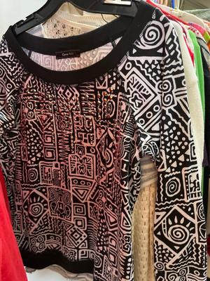 Ladies Dress shirts long sleeve and shawls.