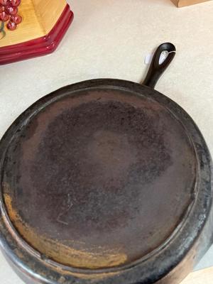 Canisters and Cast Iron skillet