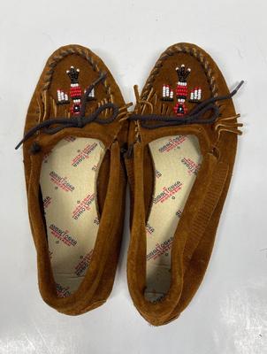 Minnetonka Moccasins in lightly used condition.