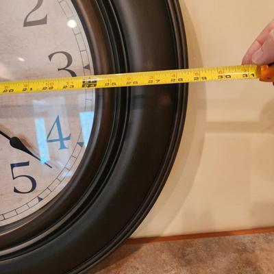 Baldauf Over Sized Clock tested AA batteries