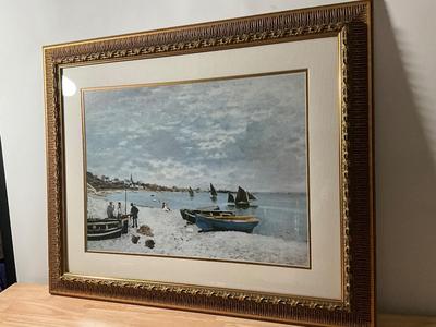 Large Seaside Painting