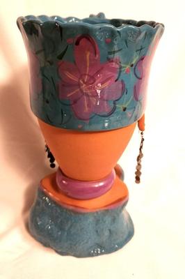 Lot #2 Creole Woman Planter - Terra Cotta - Twin Light Creations