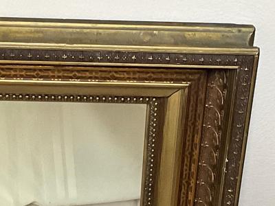Vintage Gold Framed Mirror 20.5 X 26.5 X 2.5