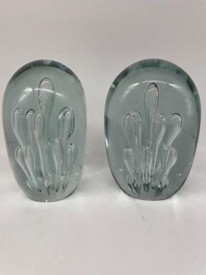 Murano Bookends