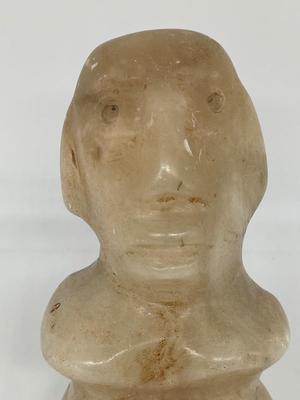 6" tall (signed) Onyx Stone Sculpture