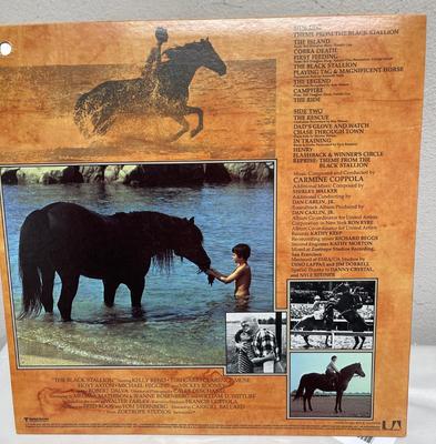 Black Stallion 33 rpm vinyl record album Frances Ford Coppola