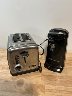 Toaster and can opener