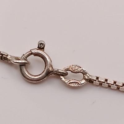 LOT 30: Vintage Stained Glass Pinocchio Pendant on 925 Sterling Chain 10gtw