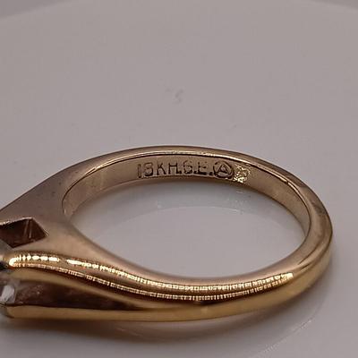 LOT 44: Vintage Delft Locket Pendant, 18K HGE Ring, Victorian-Style 1/20 12 GF Bangle & More