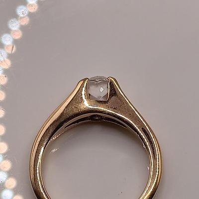 LOT 44: Vintage Delft Locket Pendant, 18K HGE Ring, Victorian-Style 1/20 12 GF Bangle & More