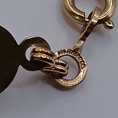 LOT 48: Brown Topaz Tone Glass Link Bracelet 1/20 12K GF, Non-Magnetic Gold-Tone Bangle & More