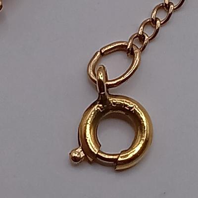 LOT 48: Brown Topaz Tone Glass Link Bracelet 1/20 12K GF, Non-Magnetic Gold-Tone Bangle & More