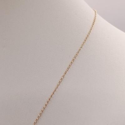 LOT 54: Fine Link 14K Gold Chain 0.60gtw, 18"