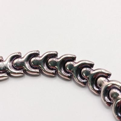 LOT 259: Sterling 925 Italy Bracelet 9.1g