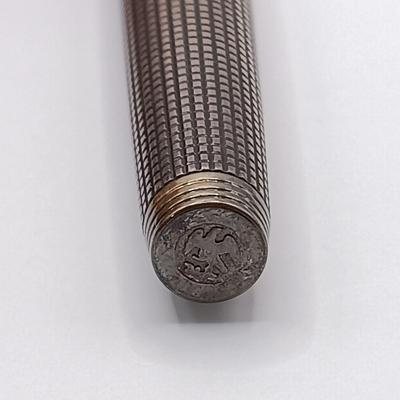 LOT 250: Parker 75 Spanish Treasure Fleet 1715 Sterling Silver Fountain Pen w/ Parker 75 Cisele Sterling Pen and Mechanical Pencil