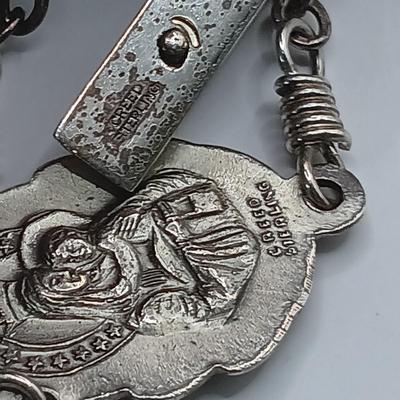 LOT 256: Biblia de Jerusalem 1972 with Religious Pendants, Rosaries & More