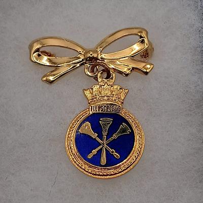 LOT 257: Etienne Aigner Designer Pen, Philadelphia Gas Works Sterling Pendant and Pin, World's Fair Ford Motor Clip & More