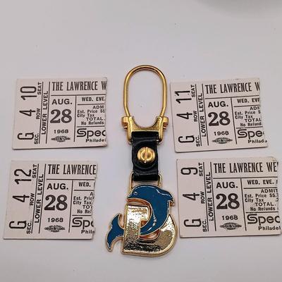 LOT 257: Etienne Aigner Designer Pen, Philadelphia Gas Works Sterling Pendant and Pin, World's Fair Ford Motor Clip & More