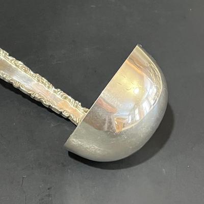 LOT 121K: Vintage Juventino Lopez Reyes Sterling Silver 15-Piece Punch Bowl Set - More Than 17 POUNDS of Sterling Silver