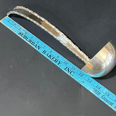 LOT 121K: Vintage Juventino Lopez Reyes Sterling Silver 15-Piece Punch Bowl Set - More Than 17 POUNDS of Sterling Silver