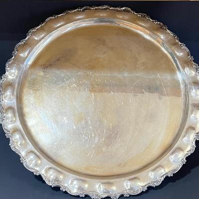 LOT 121K: Vintage Juventino Lopez Reyes Sterling Silver 15-Piece Punch Bowl Set - More Than 17 POUNDS of Sterling Silver