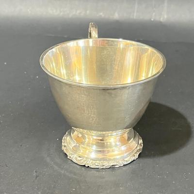 LOT 121K: Vintage Juventino Lopez Reyes Sterling Silver 15-Piece Punch Bowl Set - More Than 17 POUNDS of Sterling Silver