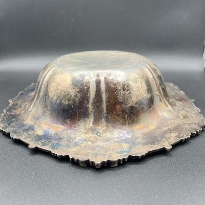 LOT 122K: Vintage Sterling Silver Serving Bowl - 429 Grams