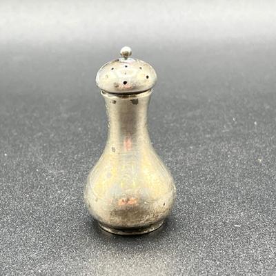 LOT 124K: Sterling Silver Salt and Pepper Shakers - Tiffany & Co. Salt Cellars - 158 Grams Total