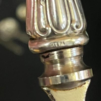 LOT 127K: Sterling Silver Serving Pieces and Accessories