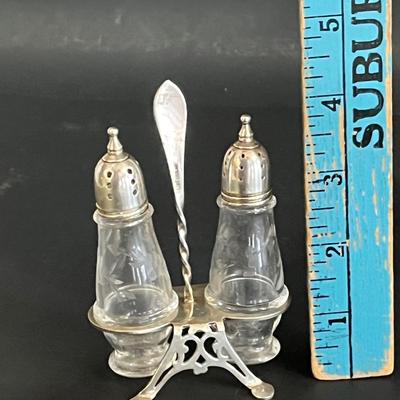 LOT 127K: Sterling Silver Serving Pieces and Accessories