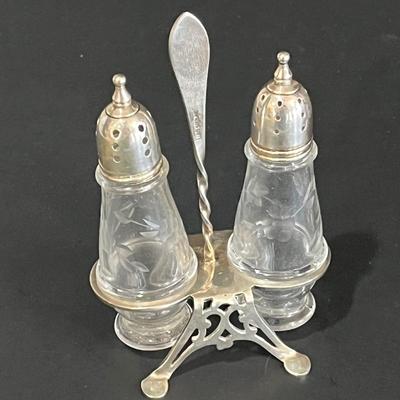 LOT 127K: Sterling Silver Serving Pieces and Accessories