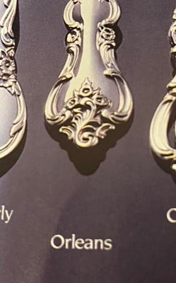 LOT 128K: International Silver Silverplate Flatware Set - Orleans Patter Service for Eight - and More